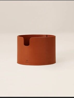 Paradise Row- Luxury Leather Wine & Water Bottle Holder - set of two (2)